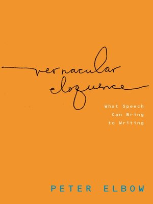 cover image of Vernacular Eloquence
